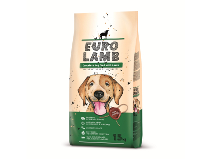 EUROLAMB krmivo pro psy Jehněčí 15 kg