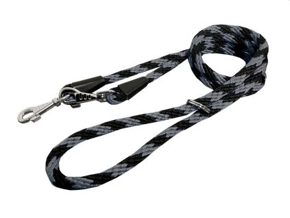 SPIRÁLA Adjustable Rope Lead 14mm - Grey