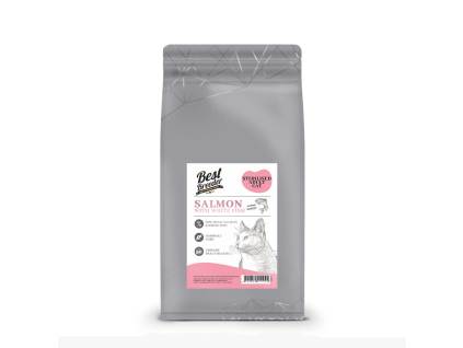 Best Breeder DELUXE Cat Salmon with White Fish Sterilised Adult balení 5 kg