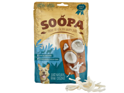 Soopa Natural Chews Kokos 100 g