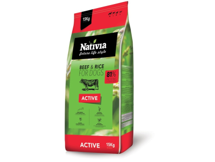 Nativia Dog Active 15kg