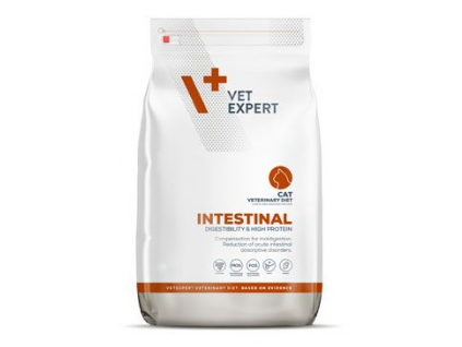 VetExpert VD 4T Intestinal Cat 2kg z kategorie Chovatelské potřeby a krmiva pro kočky > Krmivo a pamlsky pro kočky > Veterinární diety pro kočky