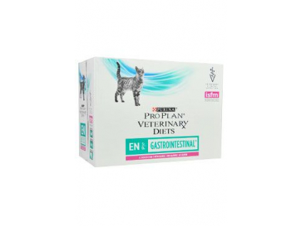 Purina PPVD Feline kaps. EN Gastrointestin Sal.10x85g z kategorie Chovatelské potřeby a krmiva pro kočky > Krmivo a pamlsky pro kočky > Veterinární diety pro kočky
