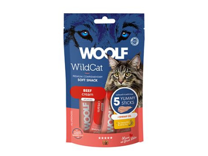 WOOLF WildCat Cream Functional Beef 5x14g