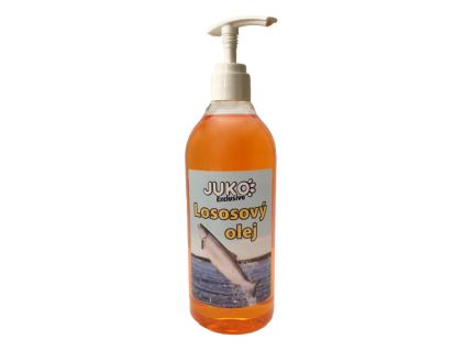 JUKO Lachsöl mit Pumpspender (500 ml)