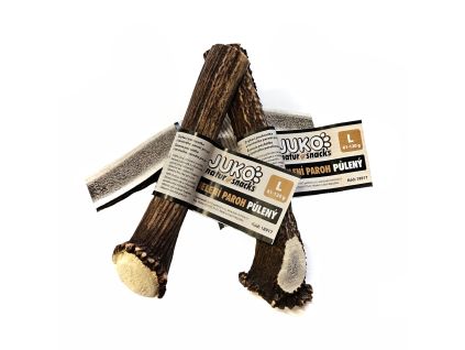 Split Deer Antler (L) JUKO Natur Snacks