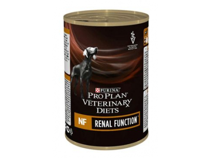 Purina PPVD Canine konzerva NF Renal Function 400g z kategorie Chovatelské potřeby a krmiva pro psy > Krmiva pro psy > Veterinární diety pro psy