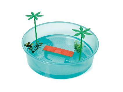 Tortuga Isle Turtle Terrarium, Plastic