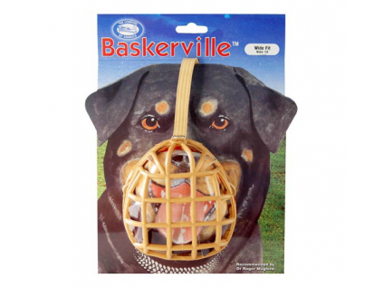 Baskerville náhubek plast vel. 13 z kategorie Chovatelské potřeby a krmiva pro psy > Doplňky pro výcvik a sport psů > Náhubky a košíky pro psy