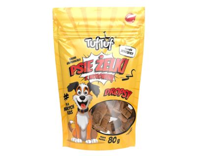 TufTuf Super Soft Beef Drops for Small Breeds 80 g