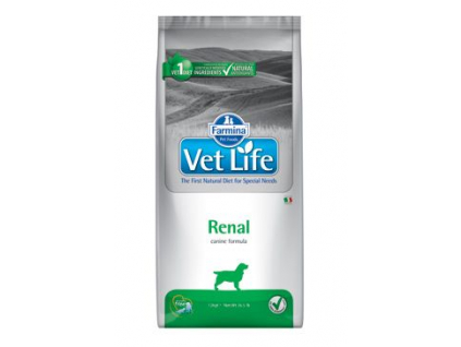 Vet Life Natural DOG Renal 12kg z kategorie Chovatelské potřeby a krmiva pro psy > Krmiva pro psy > Veterinární diety pro psy