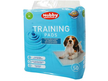 Nobby absorpční podložky M 62x48 cm 50 ks z kategorie Chovatelské potřeby a krmiva pro psy > Hygiena a kosmetika psa > Toalety a podložky pro psy