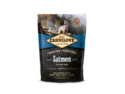 Carnilove Dog Salmon for Adult 1,5kg z kategorie Chovatelské potřeby a krmiva pro psy > Krmiva pro psy > Granule pro psy