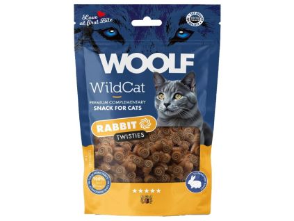 WOOLF WildCat Twisties Snack Rabbit 50g