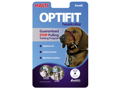 Halti Optifit originál výcviková ohlávka pro psa Small z kategorie Chovatelské potřeby a krmiva pro psy > Doplňky pro výcvik a sport psů > Ohlávky pro psy
