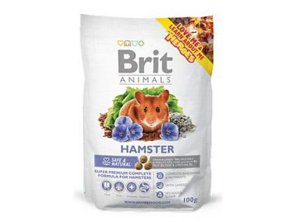 Brit Animals Hamster Complete 100g z kategorie Chovatelské potřeby a krmiva pro hlodavce a malá zvířata > Krmiva pro hlodavce a malá zvířata