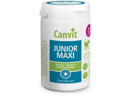 Canvit Junior MAXI ochucené pro psy 230g