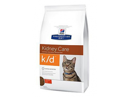 Hill's Feline K/D Dry 400g z kategorie Chovatelské potřeby a krmiva pro kočky > Krmivo a pamlsky pro kočky > Veterinární diety pro kočky