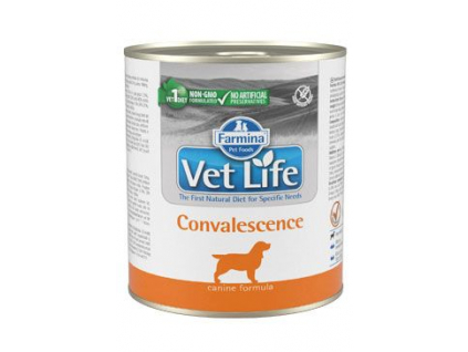 Vet Life Natural Dog konzerva Convalescence 300g z kategorie Chovatelské potřeby a krmiva pro psy > Krmiva pro psy > Veterinární diety pro psy