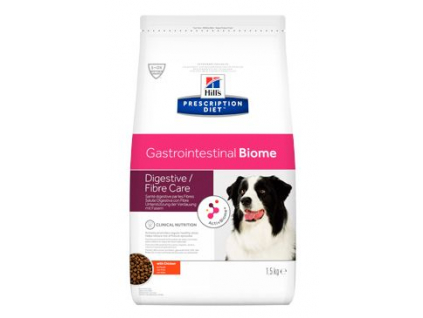 Hill's Canine GI Biome Dry 1,5kg z kategorie Chovatelské potřeby a krmiva pro psy > Krmiva pro psy > Veterinární diety pro psy