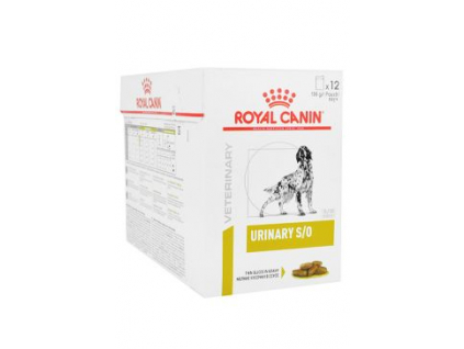Royal Canin VD Canine Urinary S/O 12x100g z kategorie Chovatelské potřeby a krmiva pro psy > Krmiva pro psy > Veterinární diety pro psy