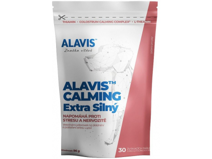 Alavis Calming Extra silný pro psy 96g 30tbl z kategorie Chovatelské potřeby a krmiva pro psy > Vitamíny a léčiva pro psy > Zklidnění, nevolnost u psů