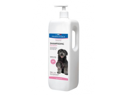 Francodex šampon a kondicionér 2in1 pes 1L z kategorie Chovatelské potřeby a krmiva pro psy > Hygiena a kosmetika psa > Šampóny a spreje pro psy