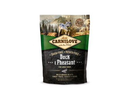 Carnilove Dog Duck & Pheasant for Adult 1,5kg z kategorie Chovatelské potřeby a krmiva pro psy > Krmiva pro psy > Granule pro psy