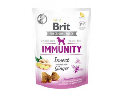 Brit Care Dog Functional Snack Immunity Insect 150g z kategorie Chovatelské potřeby a krmiva pro psy > Pamlsky pro psy > Funkční pamlsky pro psy