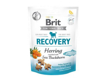 Brit Care Dog Functional Snack Recovery Herring 150g z kategorie Chovatelské potřeby a krmiva pro psy > Pamlsky pro psy > Funkční pamlsky pro psy