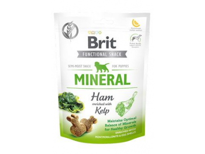 Brit Care Dog Functional Snack Mineral Ham Puppies150g z kategorie Chovatelské potřeby a krmiva pro psy > Pamlsky pro psy > Funkční pamlsky pro psy