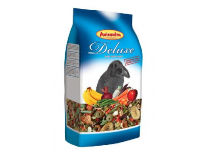 Avicentra Deluxe krmivo pro králíky 500g z kategorie Chovatelské potřeby a krmiva pro hlodavce a malá zvířata > Krmiva pro hlodavce a malá zvířata