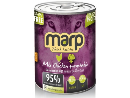 Marp Mix Chicken and Vegetable konzerva 400g z kategorie Chovatelské potřeby a krmiva pro psy > Krmiva pro psy > Konzervy pro psy