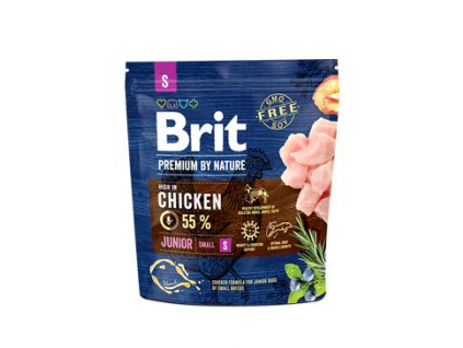 Brit Premium Dog by Nature Junior S 1kg z kategorie Chovatelské potřeby a krmiva pro psy > Krmiva pro psy > Granule pro psy