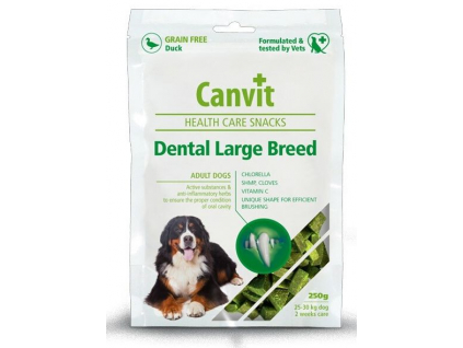 Canvit Snacks Dental Large Breed pro psy 250g