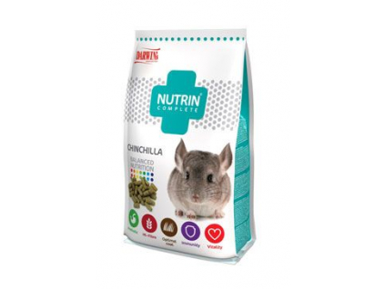 NUTRIN Complete činčila + osmák 400g z kategorie Chovatelské potřeby a krmiva pro hlodavce a malá zvířata > Krmiva pro hlodavce a malá zvířata