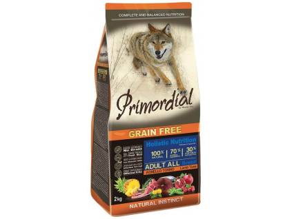 Primordial GF Dog Adult Tuna Lamb 2kg z kategorie Chovatelské potřeby a krmiva pro psy > Krmiva pro psy > Granule pro psy