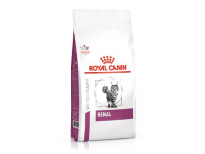 Royal Canin VD Feline Renal 2kg z kategorie Chovatelské potřeby a krmiva pro kočky > Krmivo a pamlsky pro kočky > Veterinární diety pro kočky
