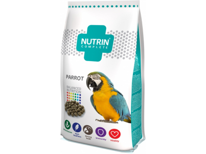 NUTRIN Complete papoušek 750g z kategorie Chovatelské potřeby pro ptáky a papoušky > Krmivo pro papoušky