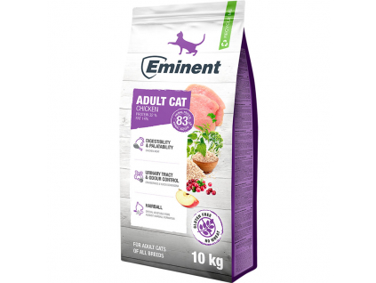 Eminent Cat Adult Chicken 10kg z kategorie Chovatelské potřeby a krmiva pro kočky > Krmivo a pamlsky pro kočky > Granule pro kočky