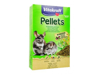 Vitakraft Rodent Chinchilla Pellets 1kg z kategorie Chovatelské potřeby a krmiva pro hlodavce a malá zvířata > Krmiva pro hlodavce a malá zvířata