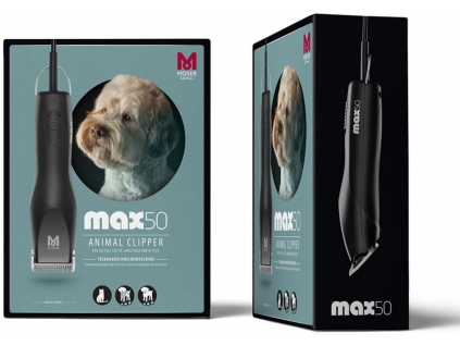 Moser profesionální stříhací strojek MAX50 z kategorie Chovatelské potřeby a krmiva pro psy > Hygiena a kosmetika psa > Stříhací strojky pro psy