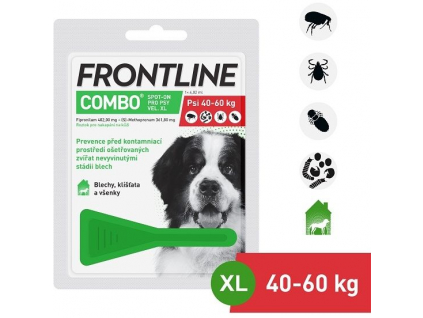 Frontline Combo Spot-on Dog XL 1x4,02ml z kategorie Chovatelské potřeby a krmiva pro psy > Antiparazitika pro psy > Pipety (Spot On) pro psy