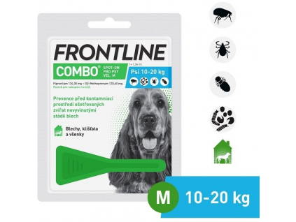 Frontline Combo Spot-On Dog M 1x1,34ml z kategorie Chovatelské potřeby a krmiva pro psy > Antiparazitika pro psy > Pipety (Spot On) pro psy