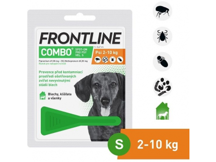 Frontline Combo Spot-On Dog S 1x0,67ml z kategorie Chovatelské potřeby a krmiva pro psy > Antiparazitika pro psy > Pipety (Spot On) pro psy
