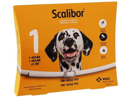 Scalibor antiparazitní obojek pro psy 65 cm z kategorie Chovatelské potřeby a krmiva pro psy > Antiparazitika pro psy > Antiparazitní obojky pro psy
