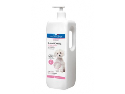 Francodex šampon pro psy s bílou srstí 1L z kategorie Chovatelské potřeby a krmiva pro psy > Hygiena a kosmetika psa > Šampóny a spreje pro psy