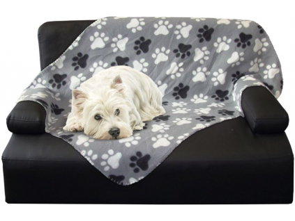 Nobby Classic PIPPA flísová deka šedá 100x150cm z kategorie Chovatelské potřeby a krmiva pro psy > Pelíšky a dvířka pro psy > Deky pro psy
