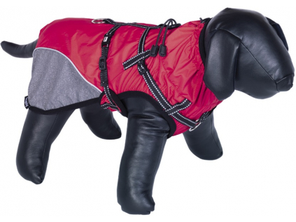 Nobby AKAM funkční obleček s postrojem červená 55cm z kategorie Chovatelské potřeby a krmiva pro psy > Oblečky a doplňky pro psy > Zimní oblečky pro psy