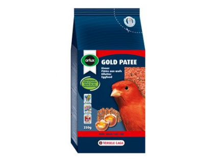 Versele Laga Orlux Gold Patee vlhčené pro červené ptáky 250g z kategorie Chovatelské potřeby pro ptáky a papoušky > Krmivo pro papoušky